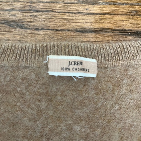 J Crew Argyle V Neck Cashmere Sweater - Picture 7 of 8